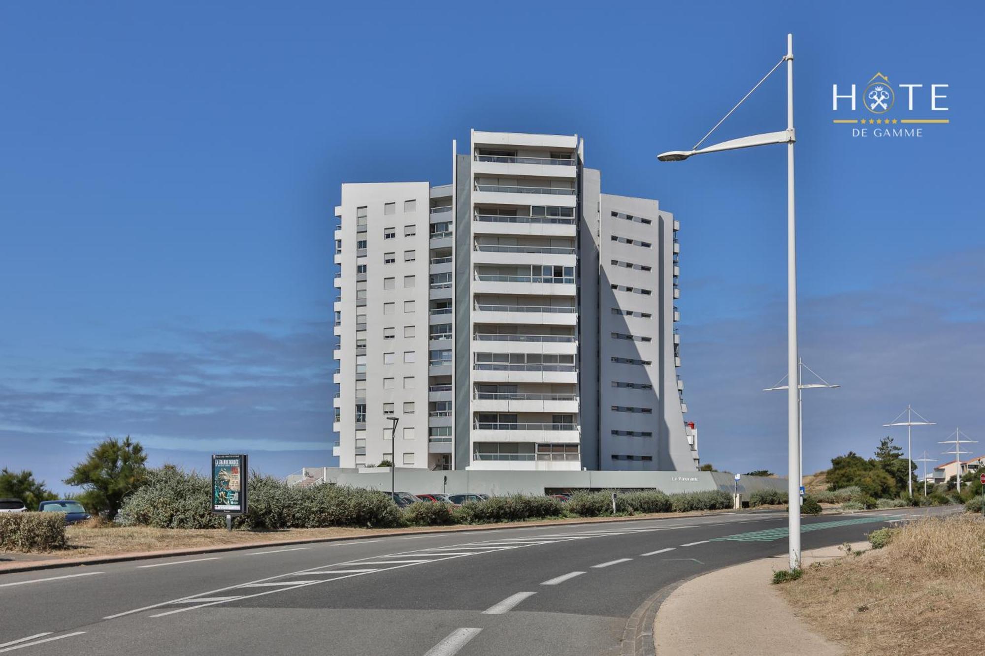 Appartement De Caractere, Superbe Vue Mer 280° La Chaume 外观 照片